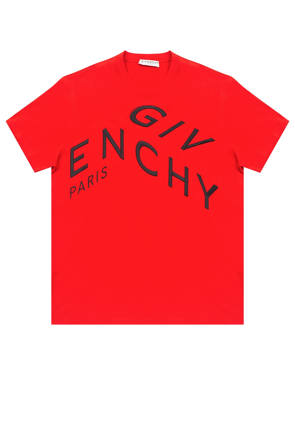 Givenchy paris red outlet t shirt